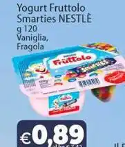 Sidis Yogurt Fruttolo Smarties NESTLE offerta