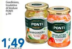Sidis Giardiniera, Insalatina di Verdure PONTI offerta