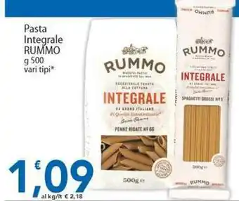 Sidis Pasta Integrale RUMMO offerta