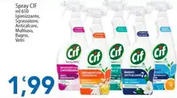Sidis Spray CIF Igienizzante, Sgrassatore, Anticalcare, Multiuso, offerta