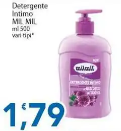 Sidis Detergente Intimo MIL MIL offerta