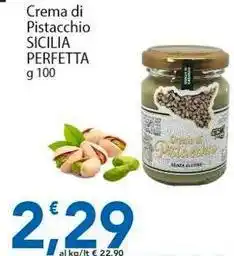 Sidis Crema di Pistacchio SICILIA PERFETTA offerta