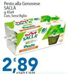 Sidis Pesto alla Genovese SACLÀ offerta