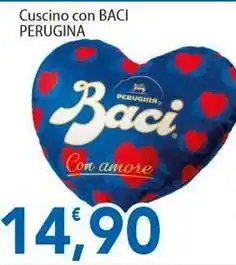 Sidis Cuscino con BACI PERUGINA offerta