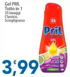 Sidis Gel PRIL Tutto in 1 Classico, Sciogligrasso offerta