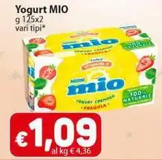 Sidis Yogurt MIO offerta