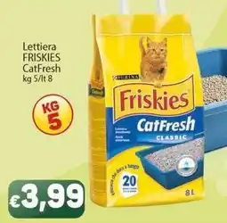 Sidis Lettiera FRISKIES CatFresh offerta