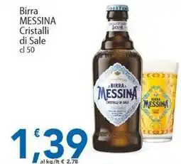 Sidis Birra MESSINA Cristalli di Sale offerta