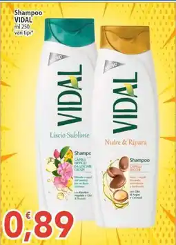 Sidis Shampoo VIDAL offerta