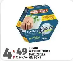 Vivo Supermercati Tonno all'olio d'oliva MARUZZELLA offerta