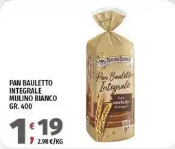 Vivo Supermercati Pan bauletto integrale MULINO BIANCO offerta