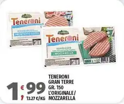 Vivo Supermercati Teneroni gran terre l'originale/ mozzarella offerta