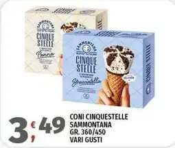 Vivo Supermercati Coni cinquestelle SAMMONTANA offerta