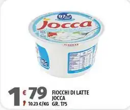 Vivo Supermercati Fiocchi di latte JOCCA offerta