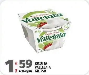 Vivo Supermercati Ricotta VALLELATA offerta