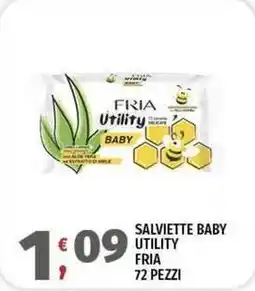 Vivo Supermercati Salviette baby utility FRIA offerta