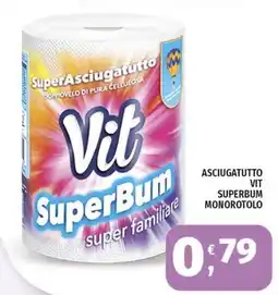 Vivo Supermercati Asciugatutto vit superbum monorotolo offerta