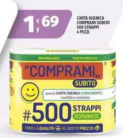 Vivo Supermercati Carta igienica comprami subito offerta