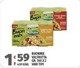 Vivo Supermercati Buonmix VALFRUTTA offerta
