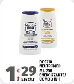 Vivo Supermercati Doccia neutromed/ energizzante/ uomo 3 in 1 offerta