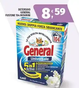 Vivo Supermercati Detersivo general fustone 104 misurini offerta