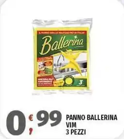 Vivo Supermercati Panno ballerina vim offerta
