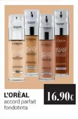 Tigotà L'ORÉAL accord parfait fondotinta offerta
