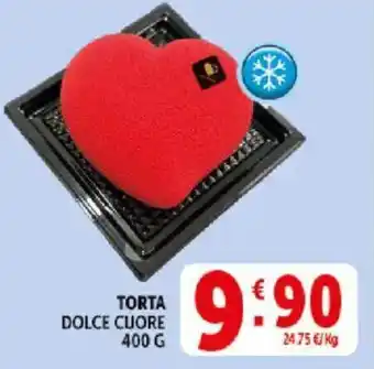 Deco Supermercati Torta dolce cuore offerta