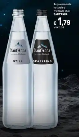 Iper La Grande Acqua minerale naturale o frizzante 75 cl offerta