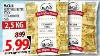Il Genio Supermercato Mccain patatine fritte stick steakhouse offerta