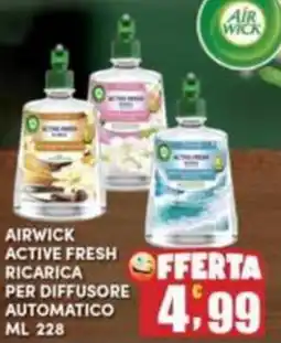 Maury's Airwick active fresh ricarica per diffusore automatico offerta