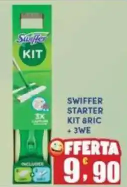 Maury's Swiffer starter kit bric +3we offerta
