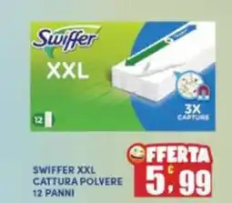 Maury's Swiffer xxl cattura polvere 12 panni offerta