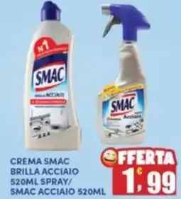 Maury's Crema smac brilla acciaio spray/ smac acciaio offerta