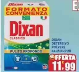 Maury's Dixan detersivo polvere 84 misurini offerta