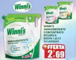 Maury's Winni's ammorbidente concentrato ricarica busta offerta