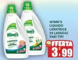 Maury's Winni's liquido lavatrice offerta