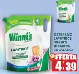 Maury's Detersivo lavatrice winni's ricarica offerta