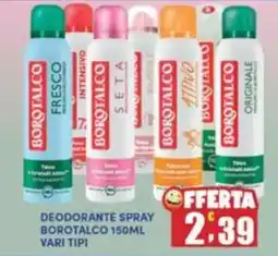 Maury's Deodorante spray BOROTALCO offerta