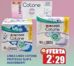 Maury's Linea lines cotone proteggi slipe assorbenti offerta