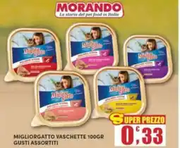 Maury's Morando migliorgatto vaschette offerta