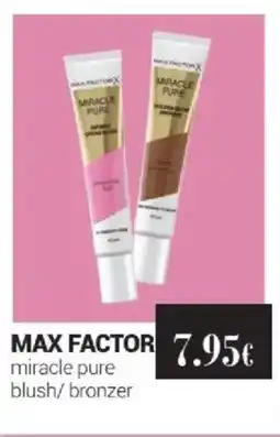 Tigotà MAX FACTOR miracle pure blush/bronzer offerta