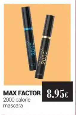 Tigotà MAX FACTOR 2000 calorie mascara offerta