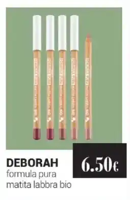 Tigotà DEBORAH formula pura matita labbra bio offerta