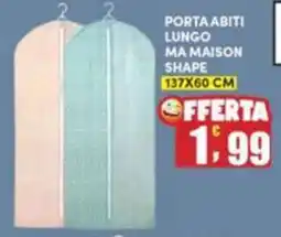 Maury's Porta abiti lungo ma maison shape offerta