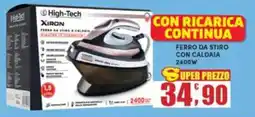 Maury's High-tech ferro da stiro con caldaia 2400W offerta