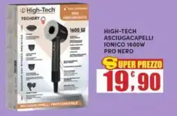 Maury's High-tech asciugacapelli ionico 1600W pro nero offerta