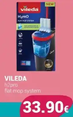 Tigotà VILEDA h2pro flat mop system offerta