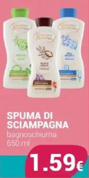 Tigotà SPUMA DI SCIAMPAGNA bagnoschiuma offerta
