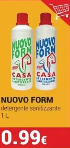 Tigotà NUOVO FORM detergente sanitizzante offerta
